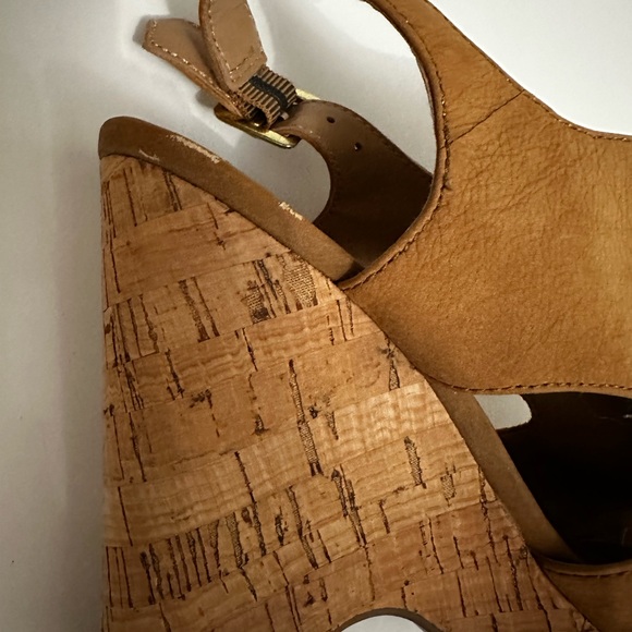 Franco Sarto Wedge Sandal in Tan - Picture 8 of 13